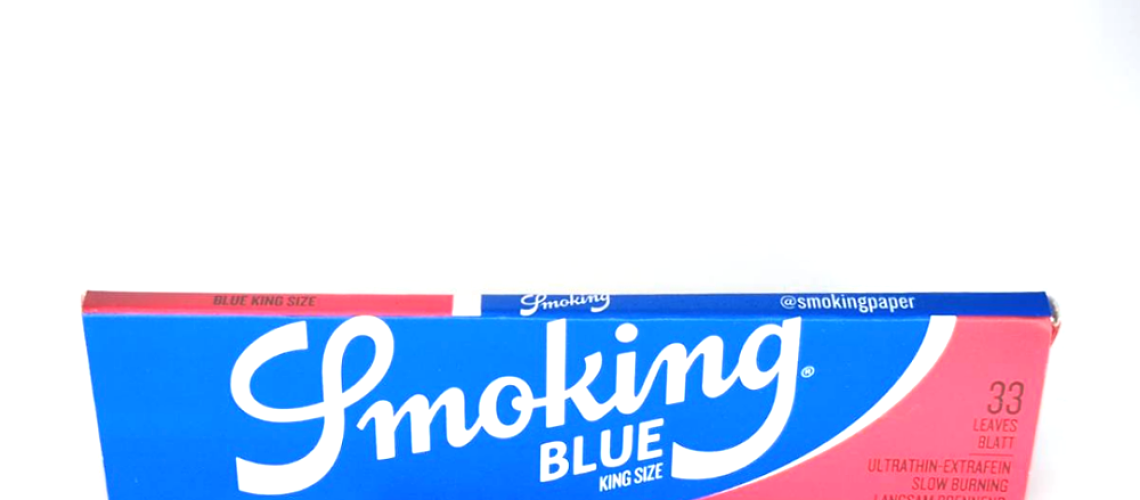 Smoking Blue Rolling Papers